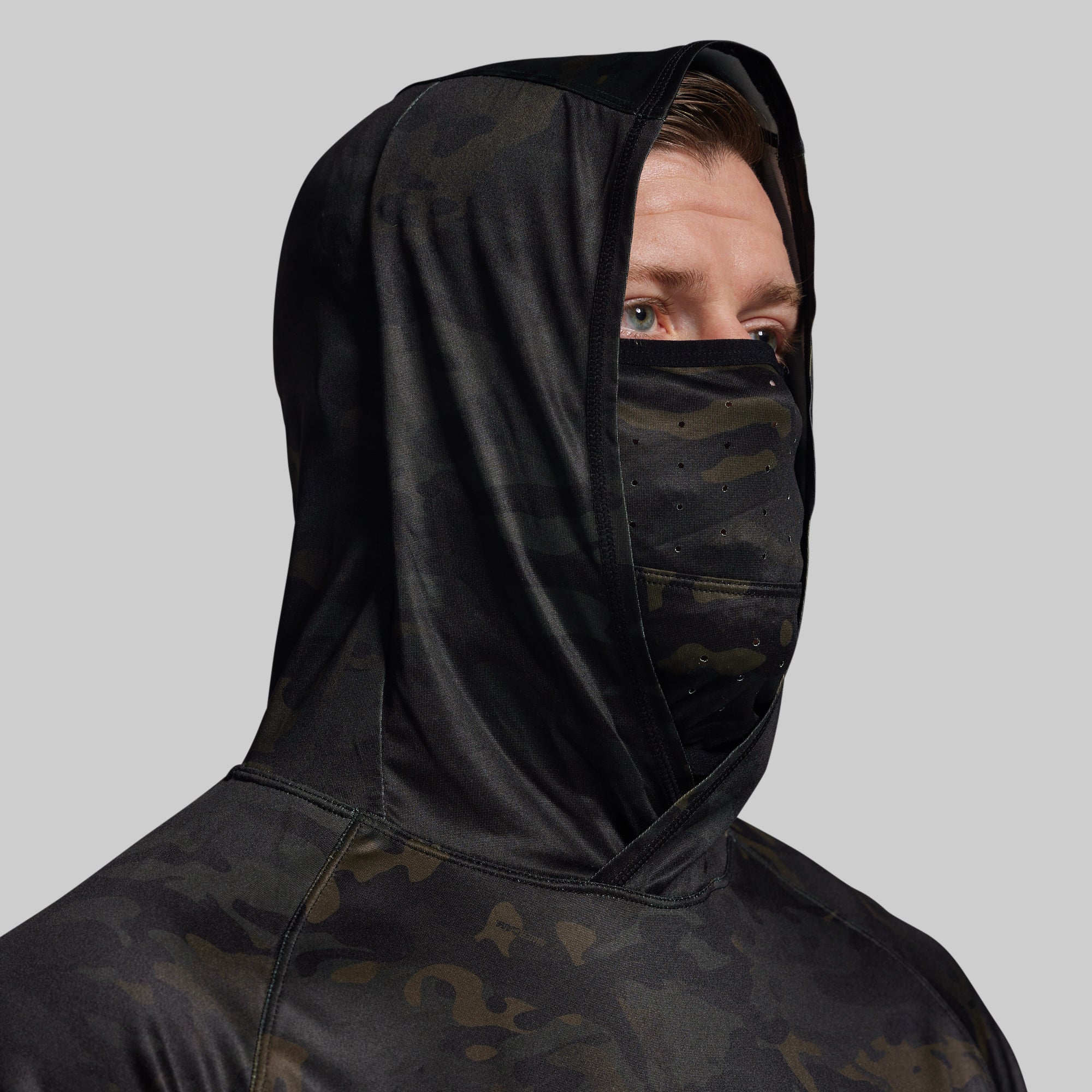 Sun Shirt w/ Velcro 2.0 (Black Multicam)