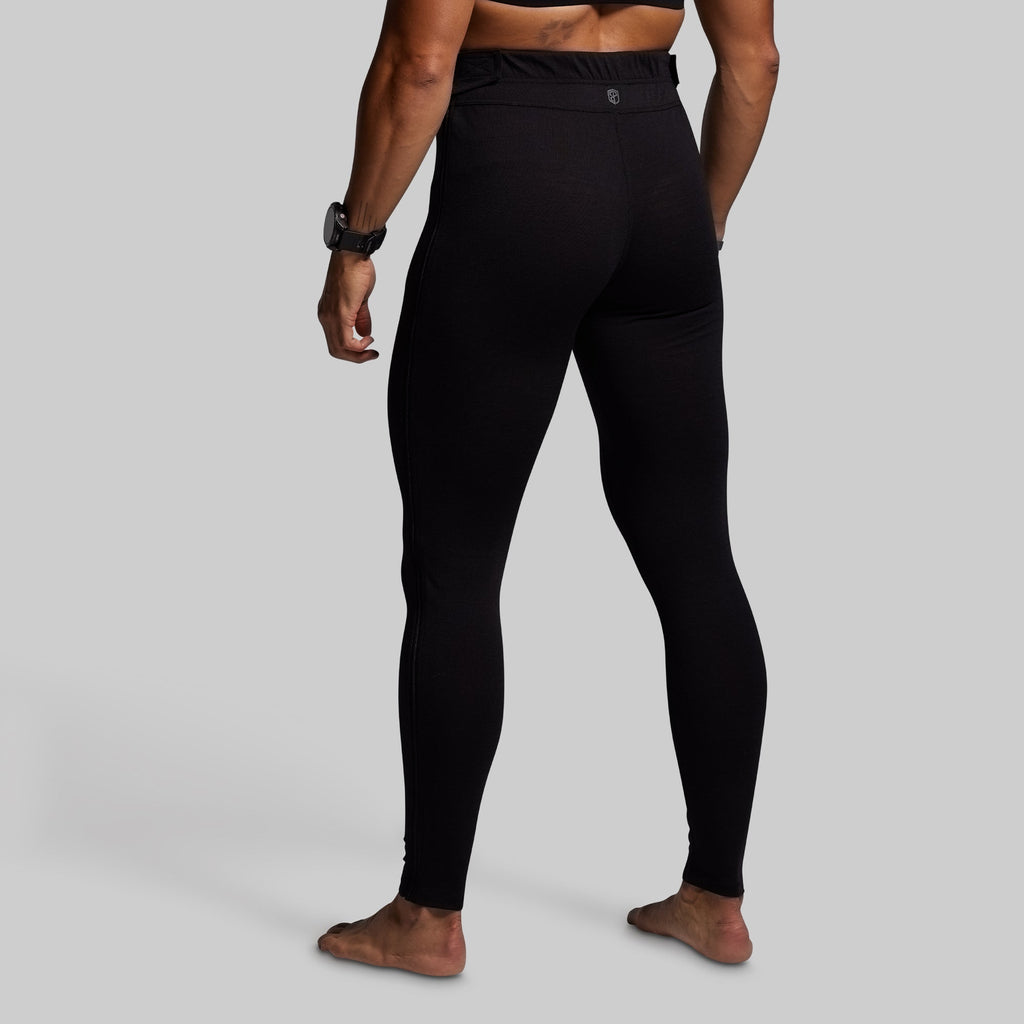 Women's Ridgeline Merino Full Zip Bottom 240 (Black)