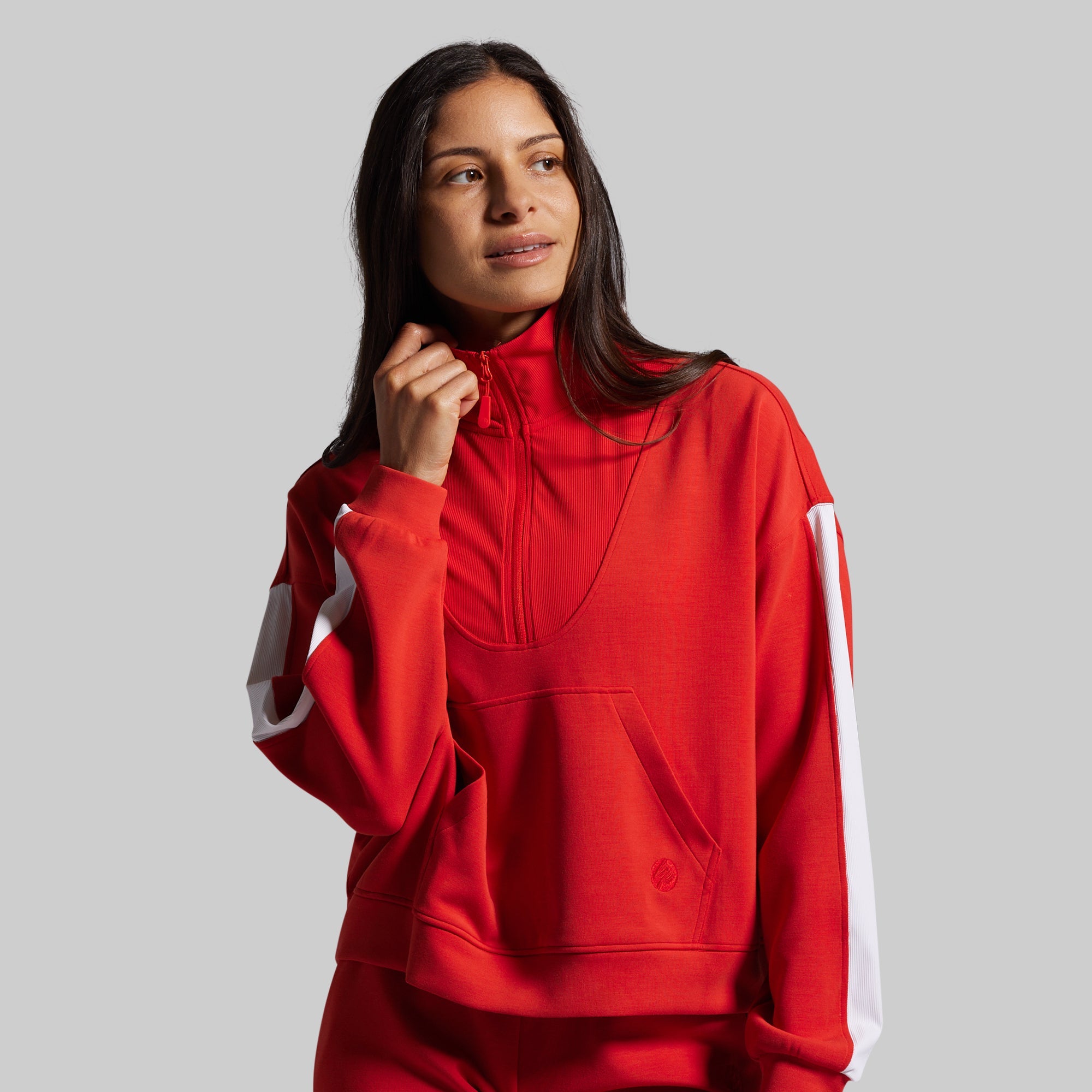 Lounge Lux Quarter Zip Pullover (Regal)