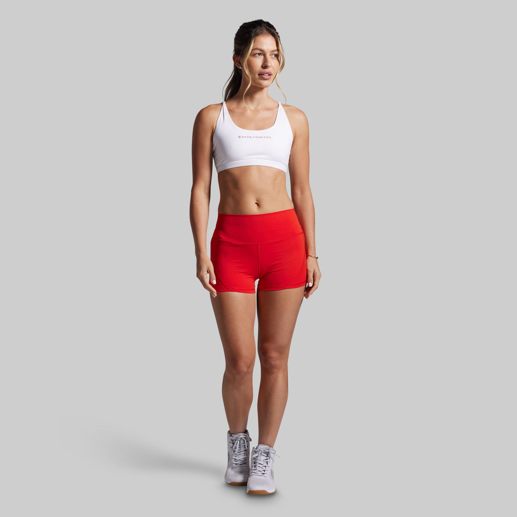 Your Go To Booty Short Set (Regal/White)