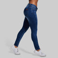 FLEX Stretchy Mid-Rise Skinny Jean (Dark Wash)