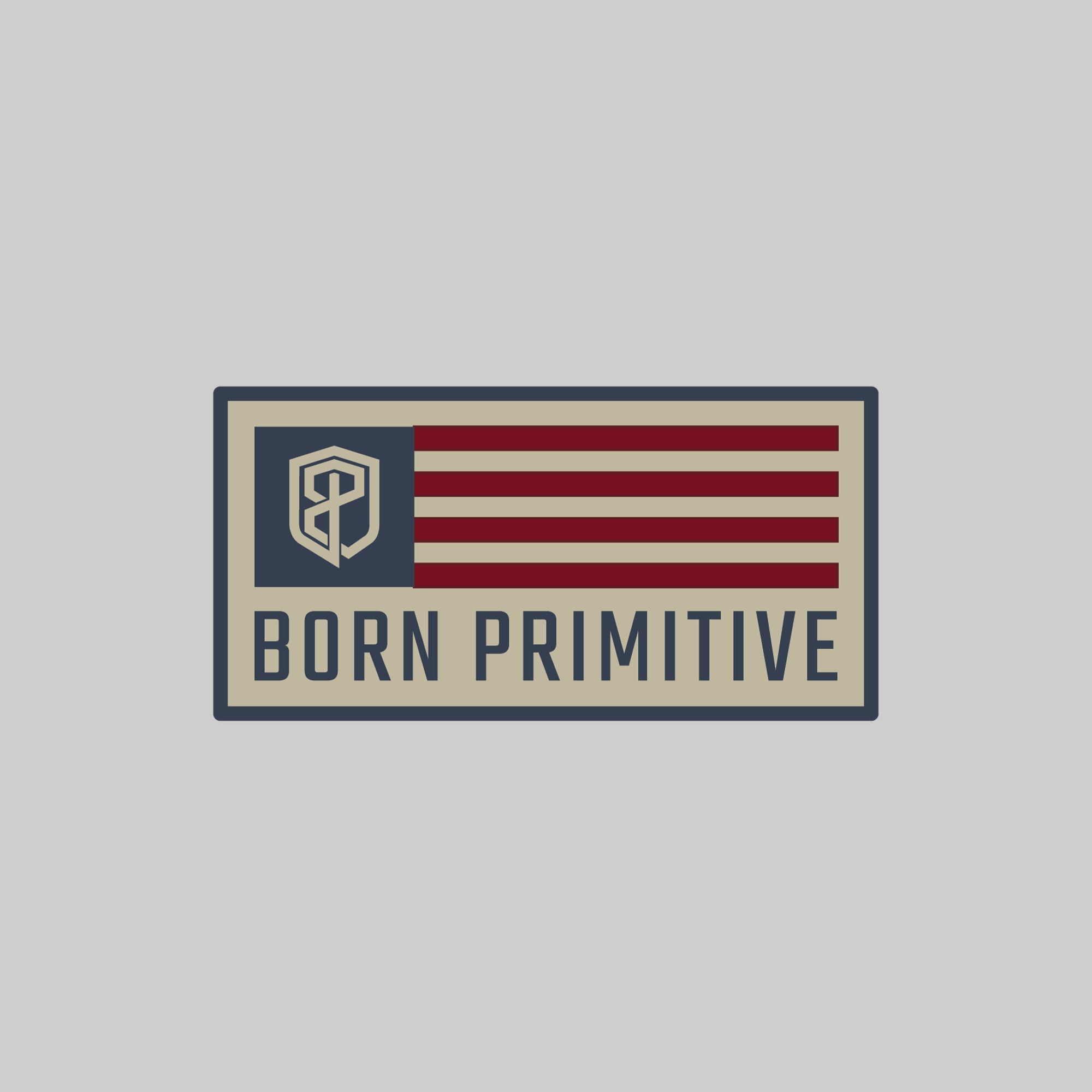 BP Patriotic Velcro Patch