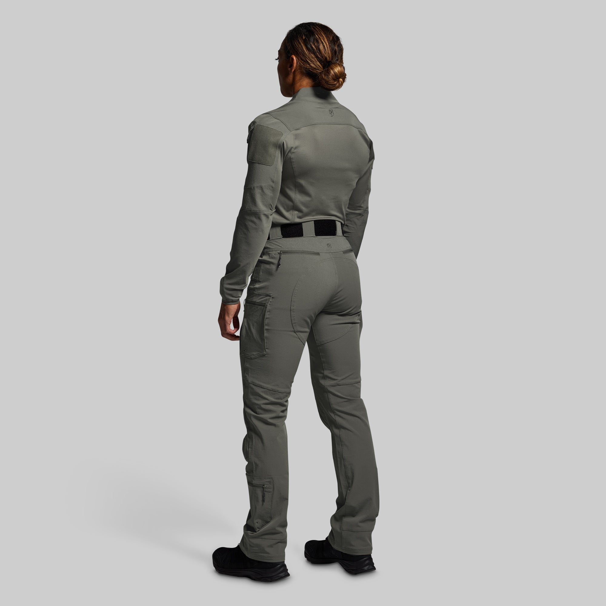 Women's Long Sleeve Op Top (Ranger Green)