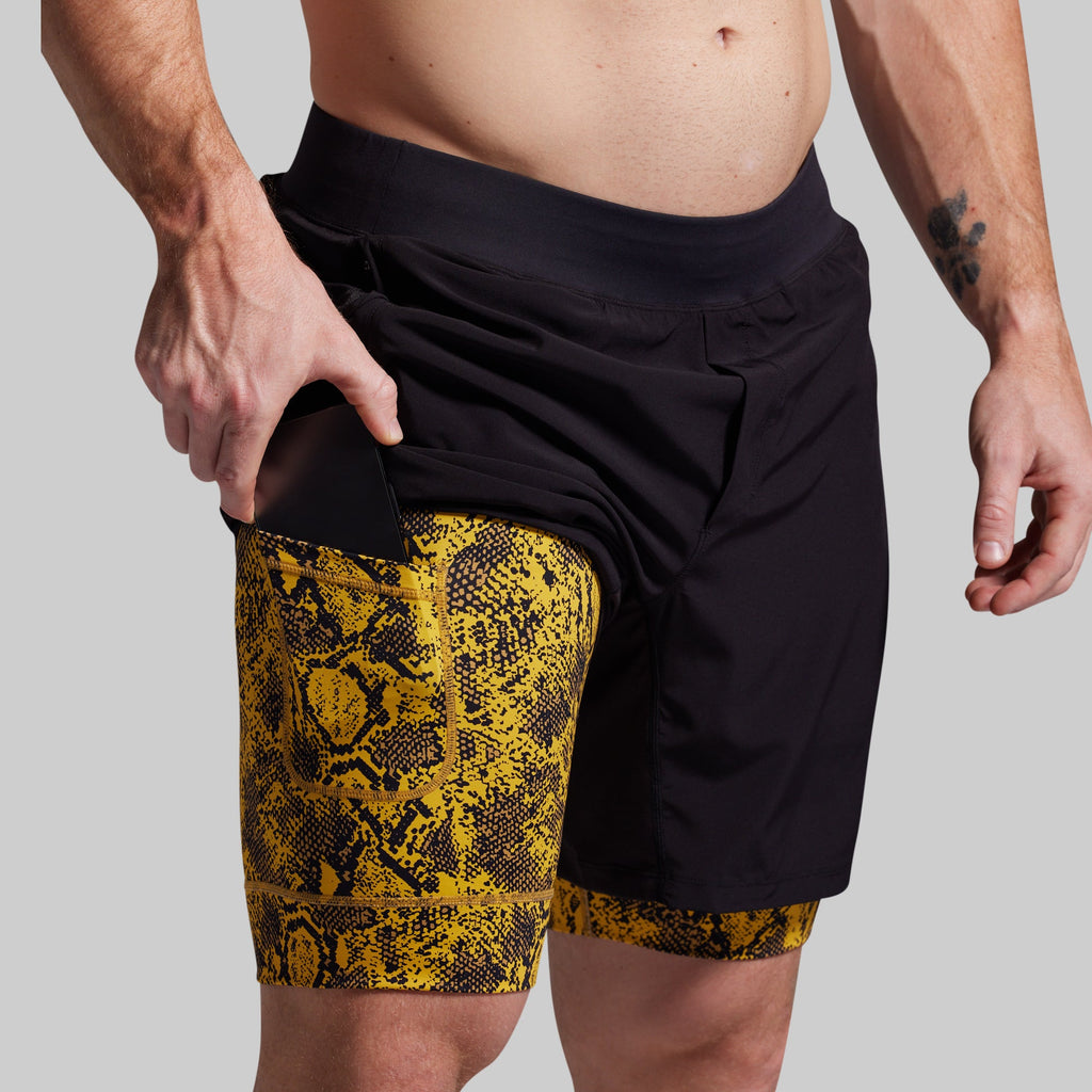 Versatile Short w/ Compression 7" (Don't Tread On Me)
