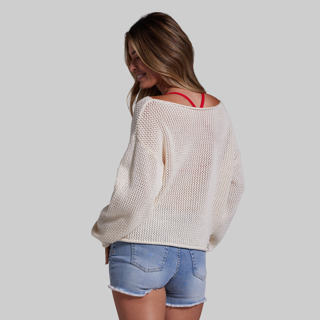 All American Sweater (Ivory)