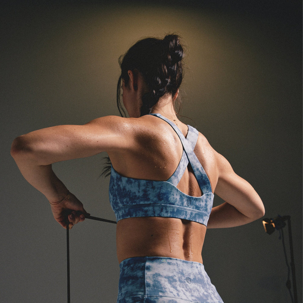 Your Essential Sports Bra (Marbled Granite)
