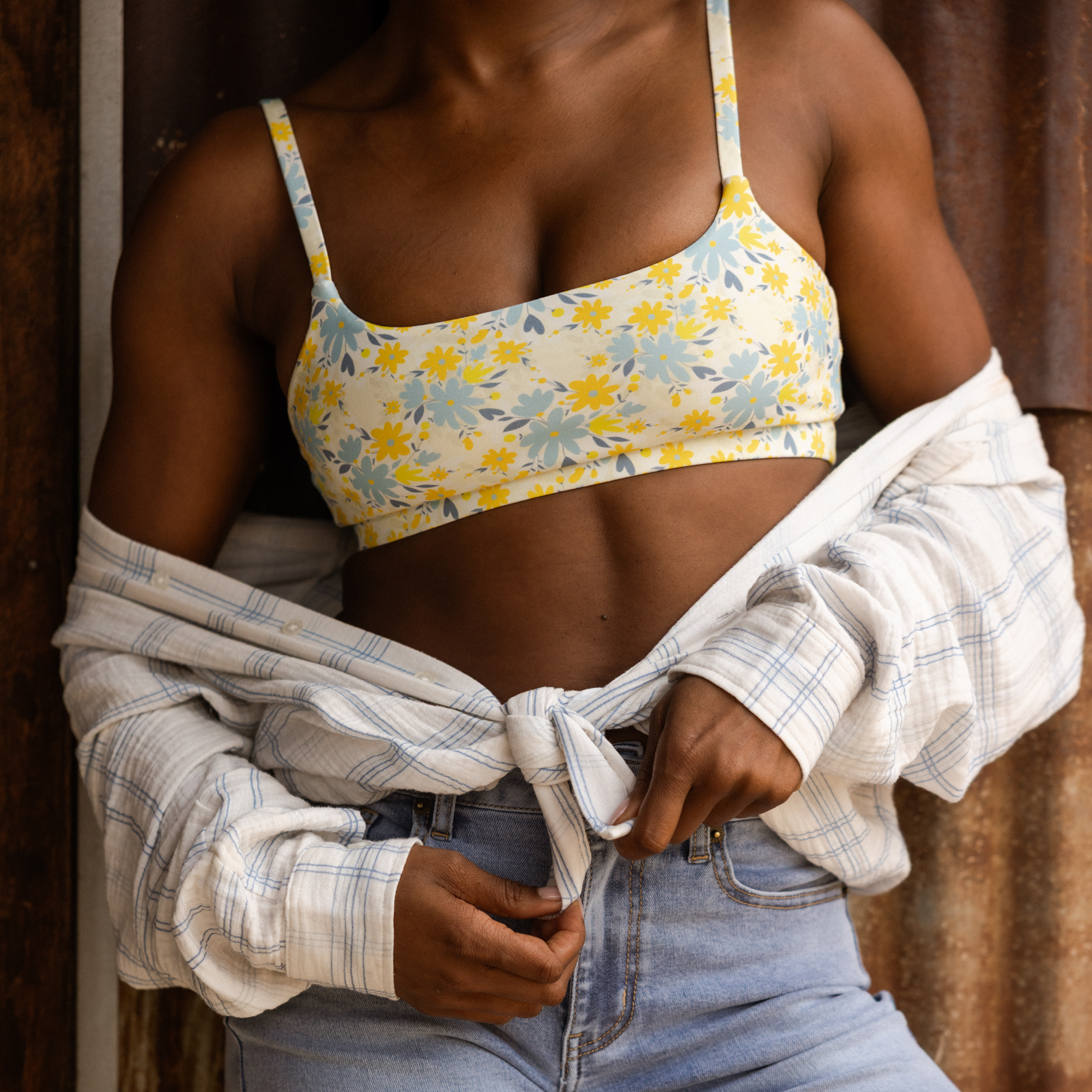 Reset Sports Bra (Golden Meadow)