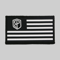 Born Primitive Velcro Flag Patch (Black)