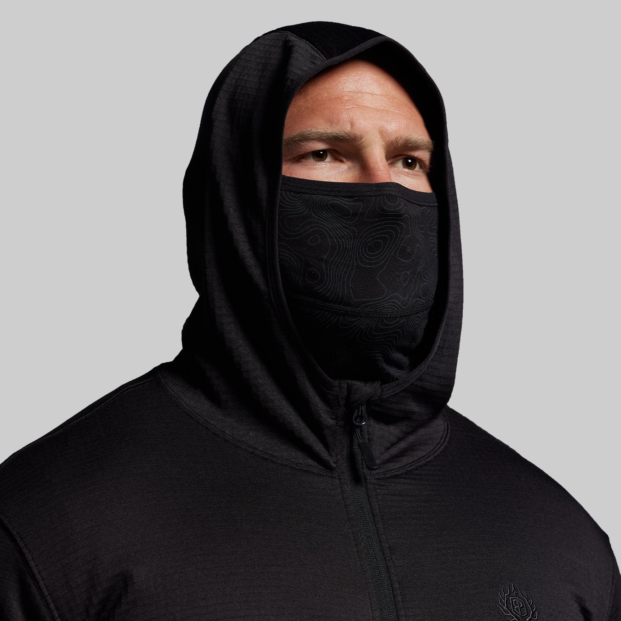 Quiver Full Zip Hoodie 2.0 (Black)