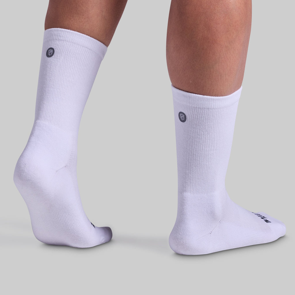 Performance Crew Sock 3-Pack (White)