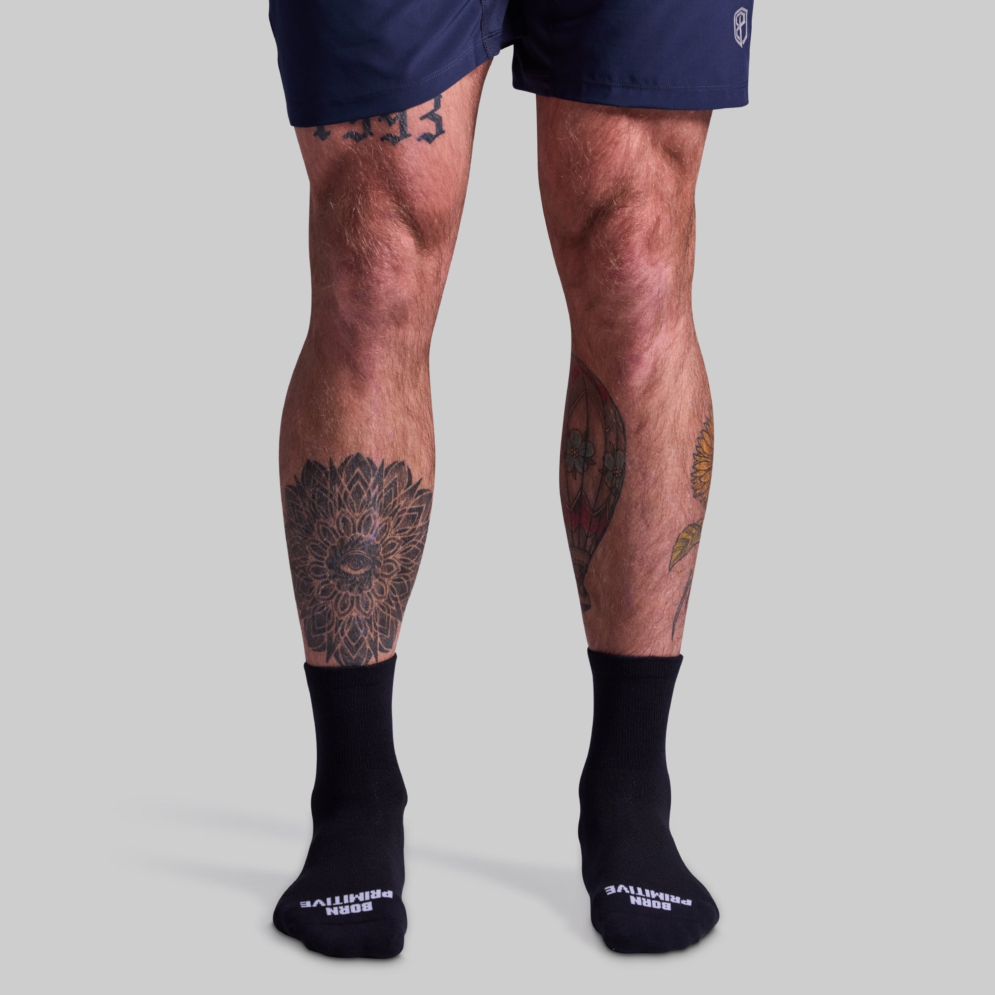 Performance Half Crew Sock 3-Pack (Black)