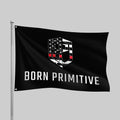 Born Primitive Gym Flag (Thin Red Line)