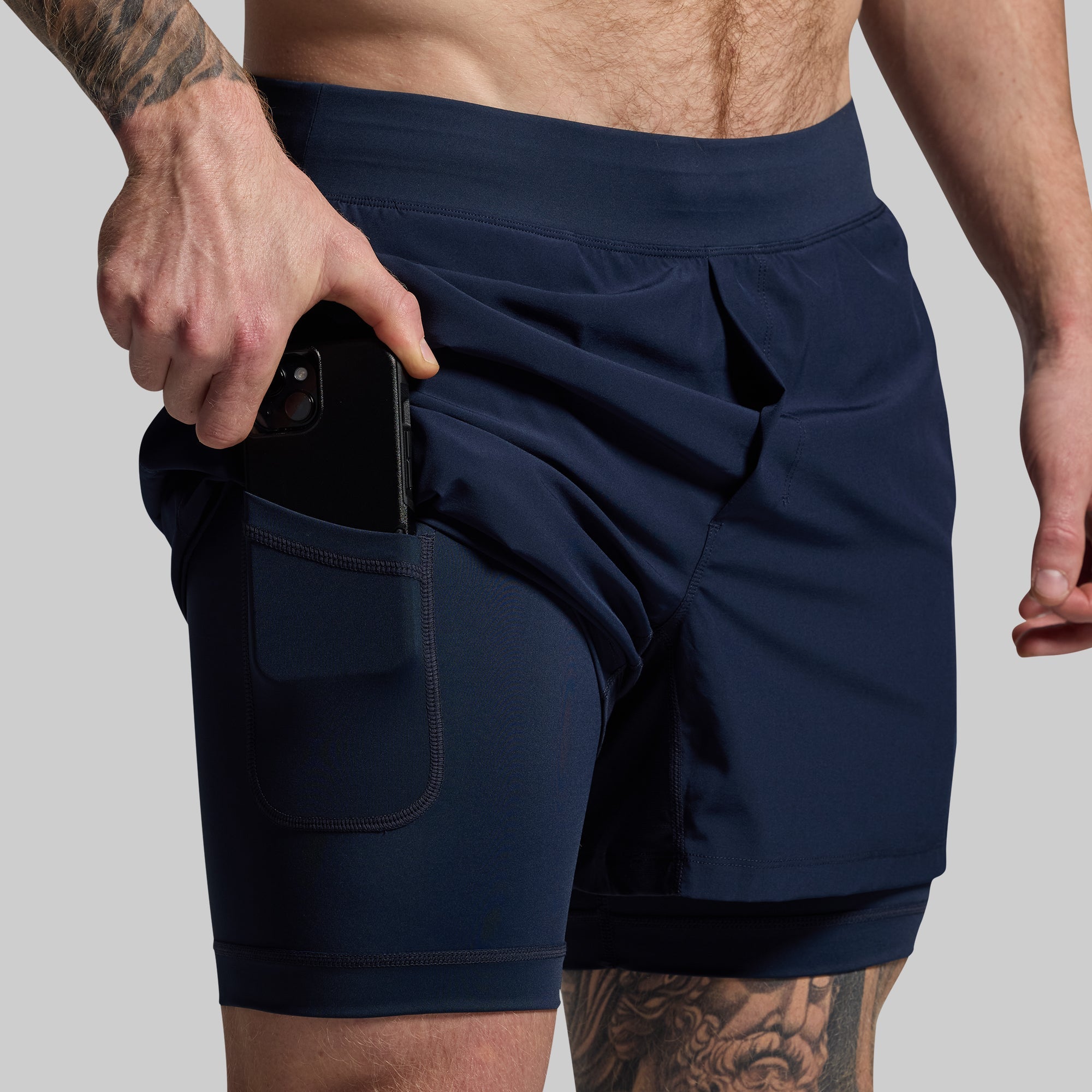 Versatile Short w/ Compression 5" (BP Navy)