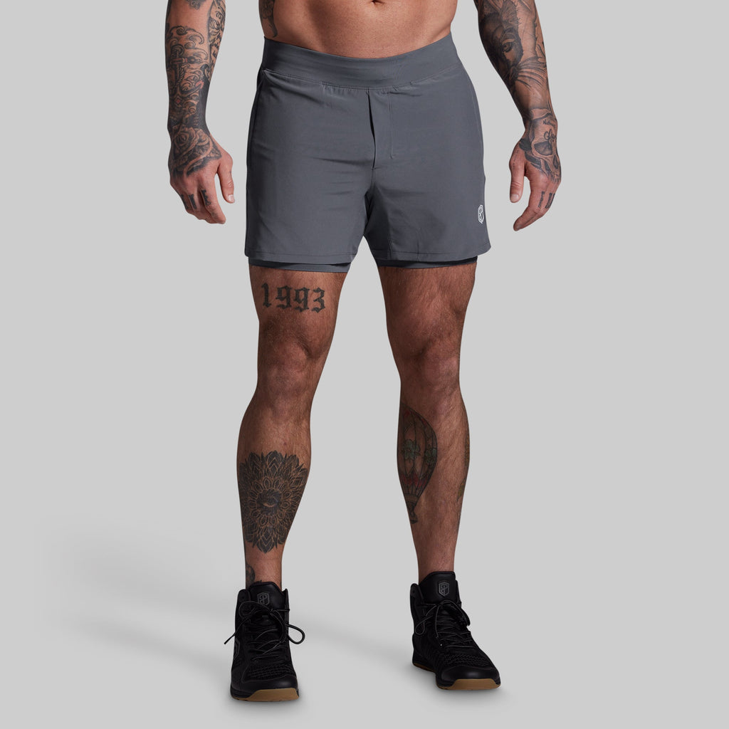 Versatile Short w/ Compression 5" (Basalt)