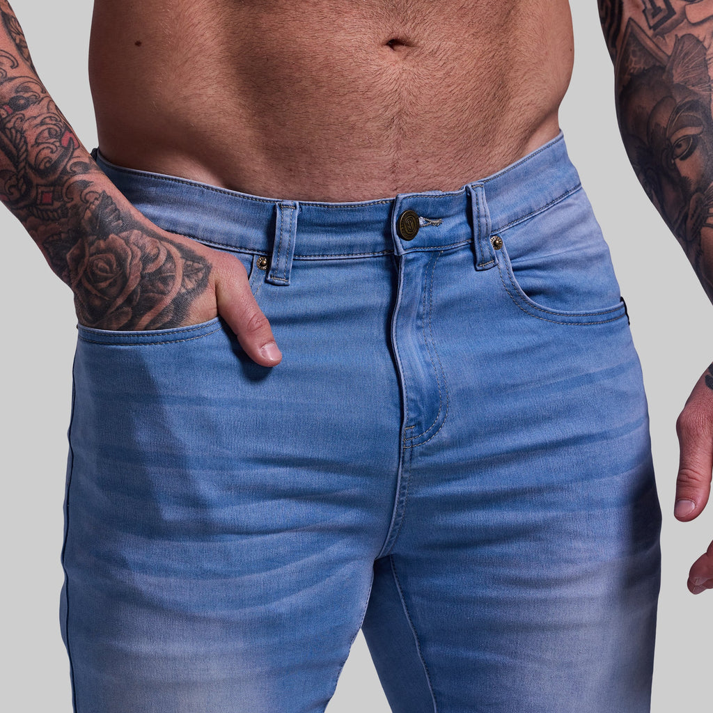 FLEX Stretchy Athletic Fit Jean (Light Wash)