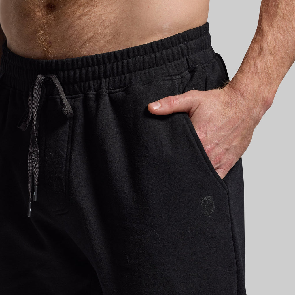 Men's Unmatched Jogger Set (Black)