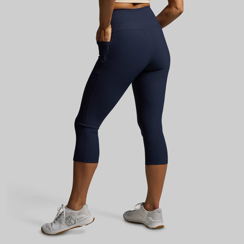 All or Nothing Capri w/ Pockets (BP Navy)
