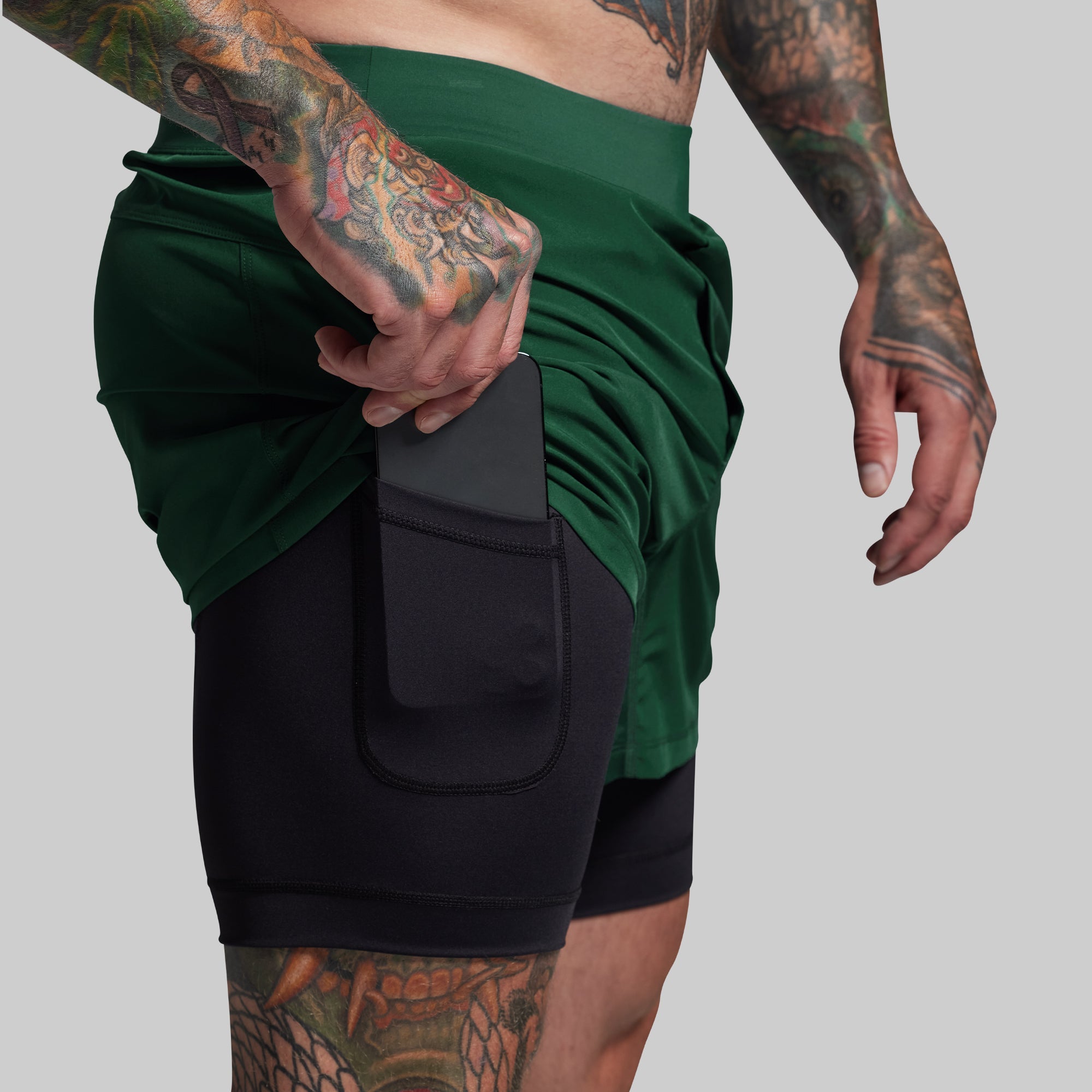 Versatile Short w/ Compression 5" (Grove)
