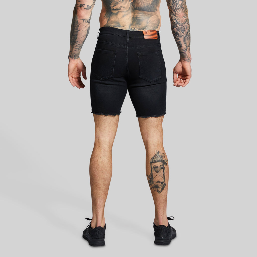 FLEX Stretchy Jort 7" (Black)