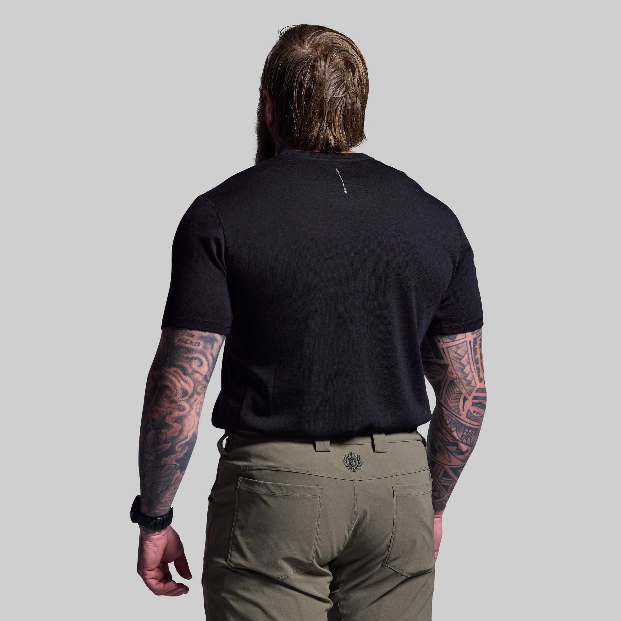 Ridgeline Tee 165 (Black)