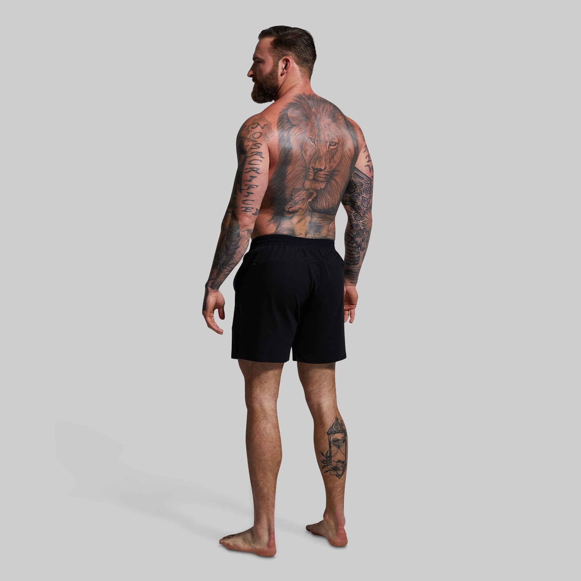 Men's Cloud Short Set (Black)