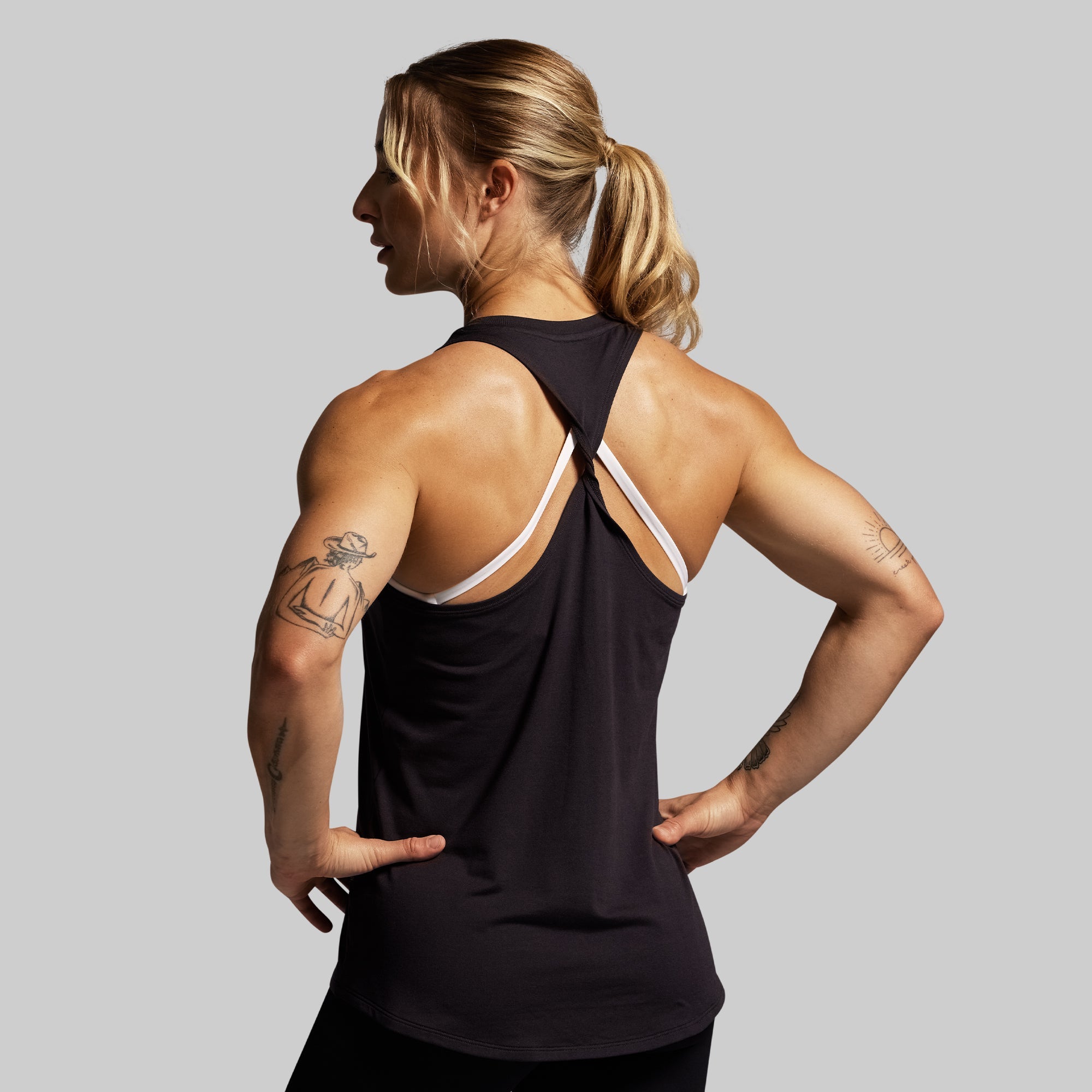 BP Premium Basic Twist Tank (Black)