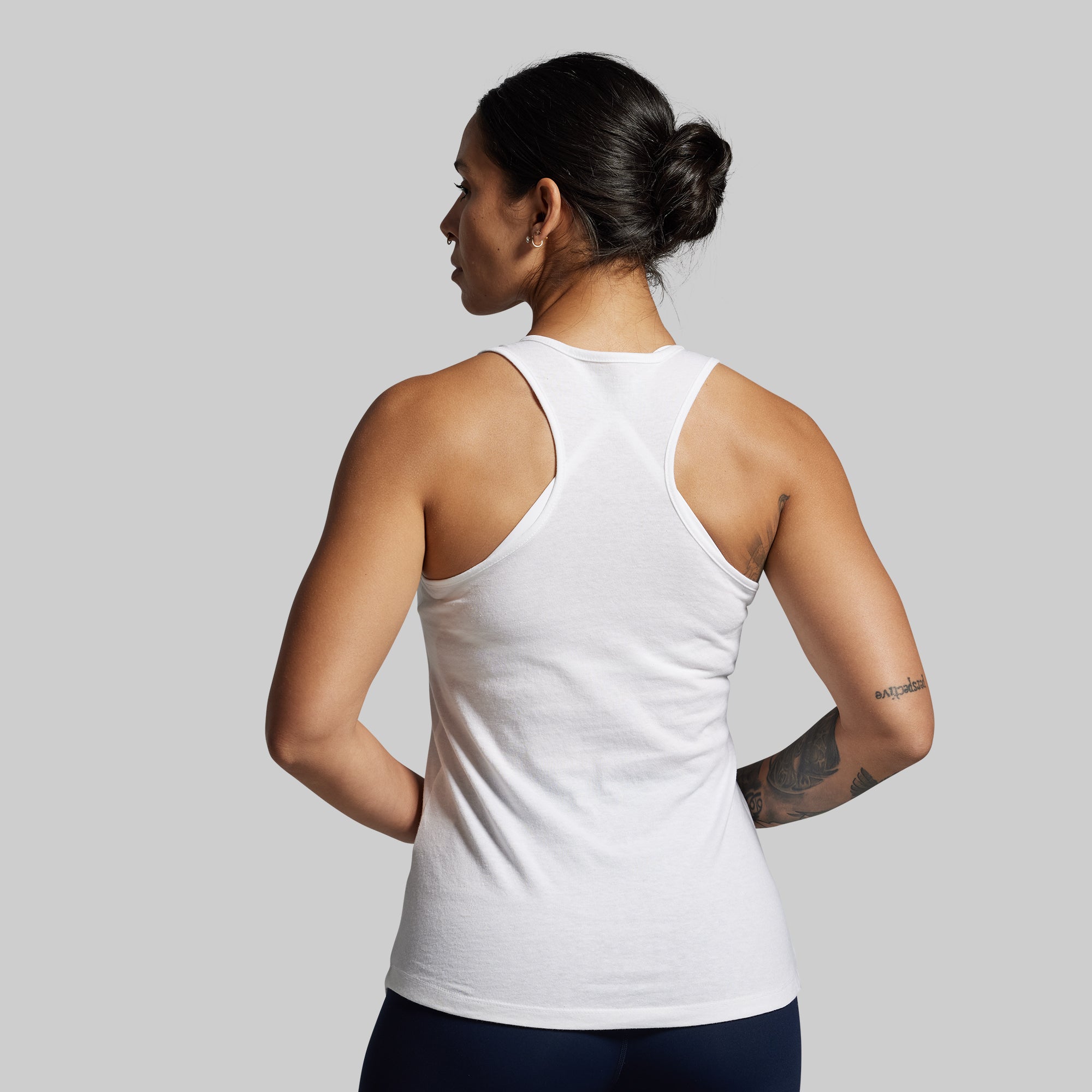 BP Flag Staple Tank (White)