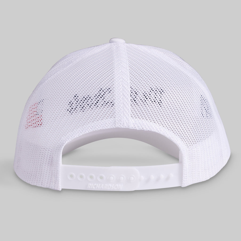 We the People Trucker Hat with Rope (White)