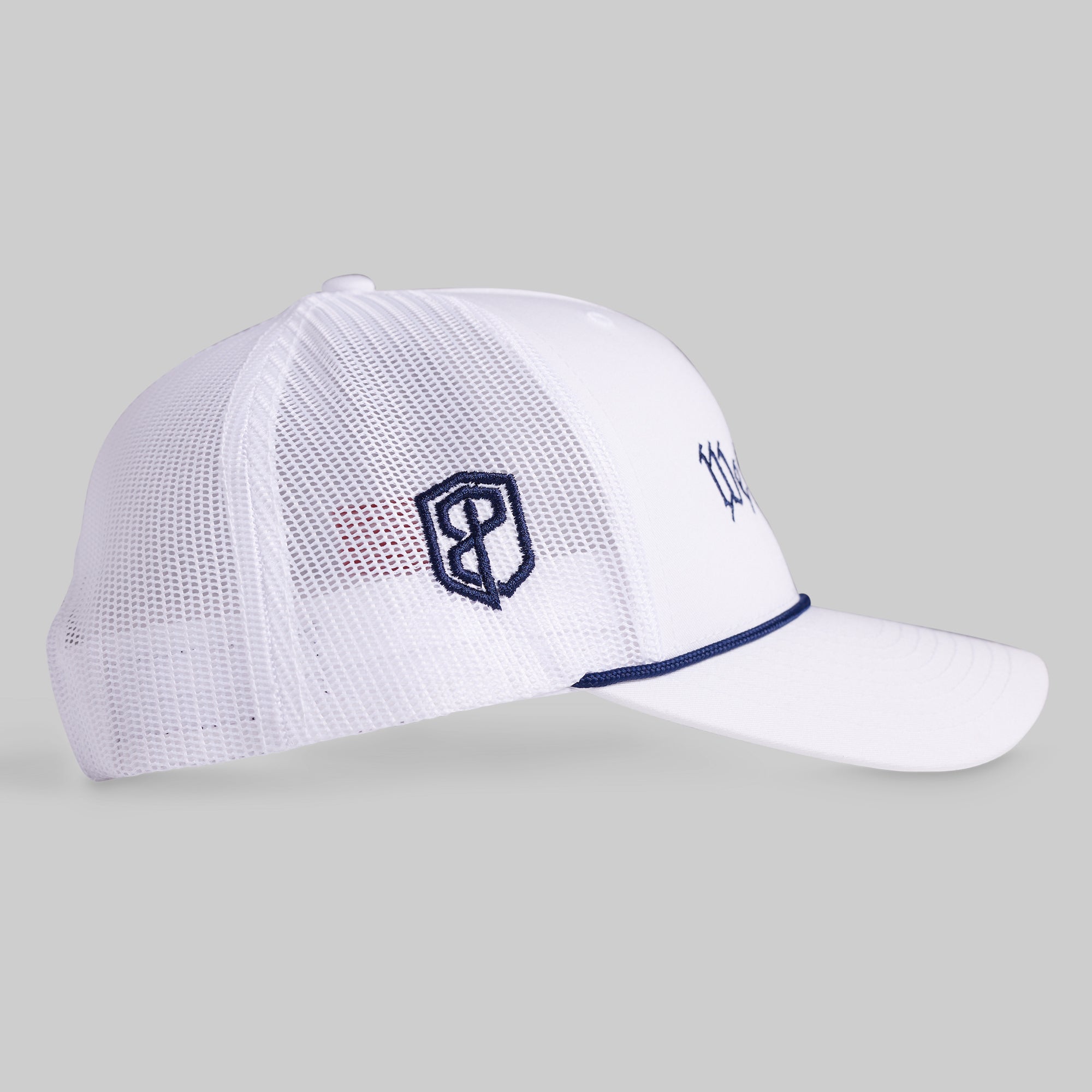 We the People Trucker Hat with Rope (White)