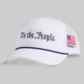 We the People Trucker Hat with Rope (White)